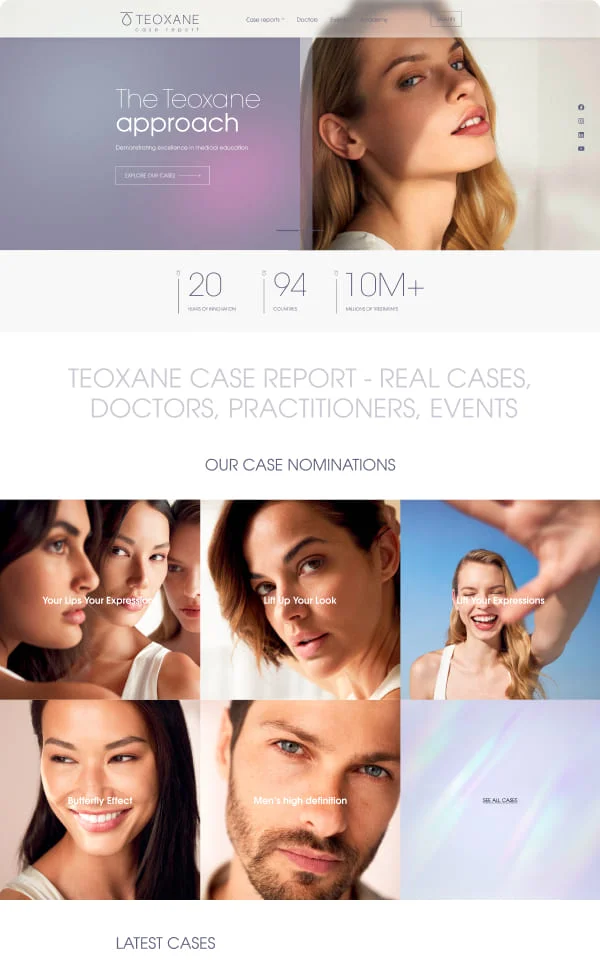 TEOXANE CASE REPORTS