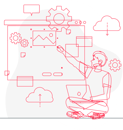 На зображенні процес настроювання таргетованої реклами
