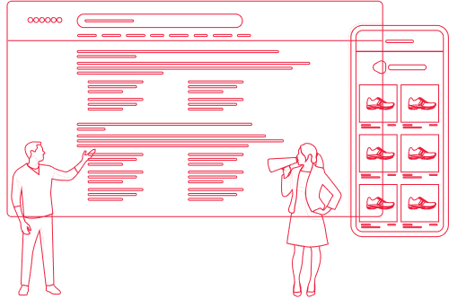 На зображенні - Замовити налаштування кампанії товарної реклами від VOLL