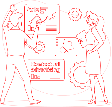 Як відбувається запуск контекстної реклами лендінгу